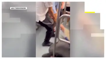 Momento de la pelea Momento de la pelea