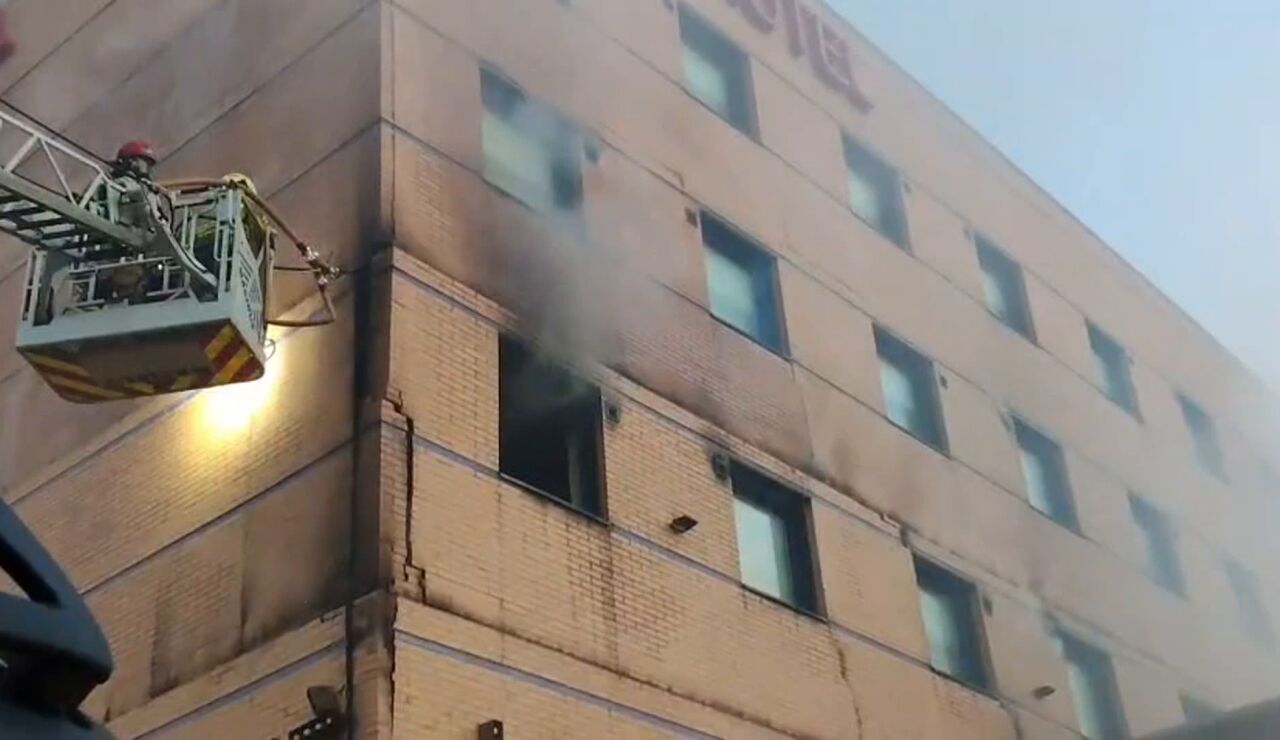 Incendio en un hotel de M&aacute;laga