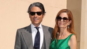 Juli&aacute;n Porras y Olivia de Borb&oacute;n