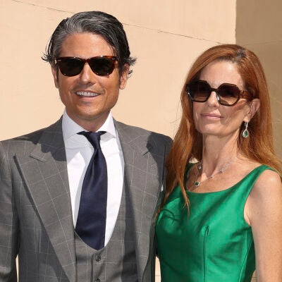 Juli&aacute;n Porras y Olivia de Borb&oacute;n