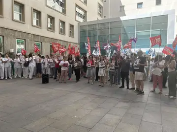Técnicos Sanitarios reclaman el desbloqueo de su reclasificación: "Los derechos no se aplazan" Técnicos Sanitarios reclaman el desbloqueo de su reclasificación: "Los derechos no se aplazan"