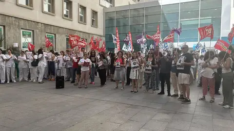 Técnicos Sanitarios reclaman el desbloqueo de su reclasificación: "Los derechos no se aplazan" Técnicos Sanitarios reclaman el desbloqueo de su reclasificación: "Los derechos no se aplazan"