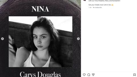 Carys Douglas protagoniza su primera obra de teatro