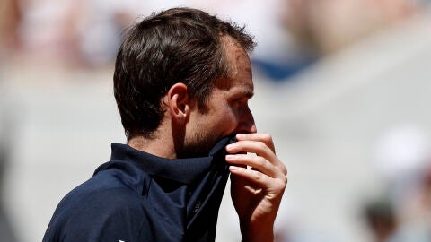 Daniil Medvedev, en su estreno en Roland Garros ante Adam Walton