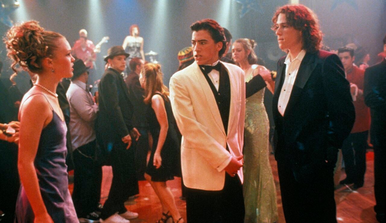 Julia Stiles, Andrew Keegan y Heath Ledger en 10 razones para odiarte