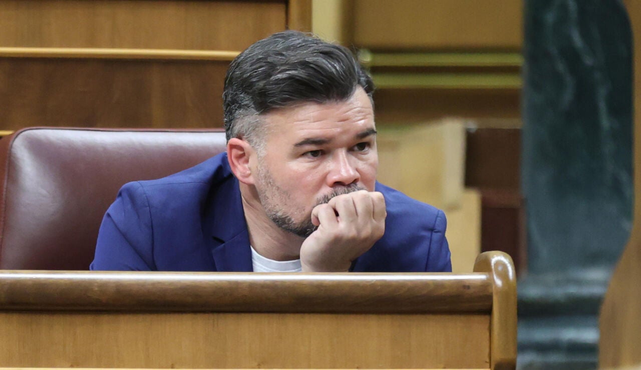 Imagen del portavoz de ERC en el Congreso, Gabriel Rufi&aacute;n