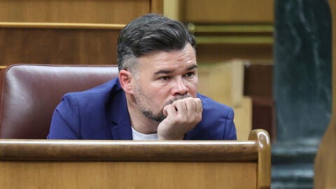 Imagen del portavoz de ERC en el Congreso, Gabriel Rufi&aacute;n