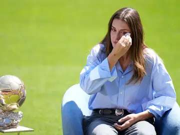 Alexia Putellas, emocionada en su despedida del Barça Alexia Putellas, emocionada en su despedida del Barça