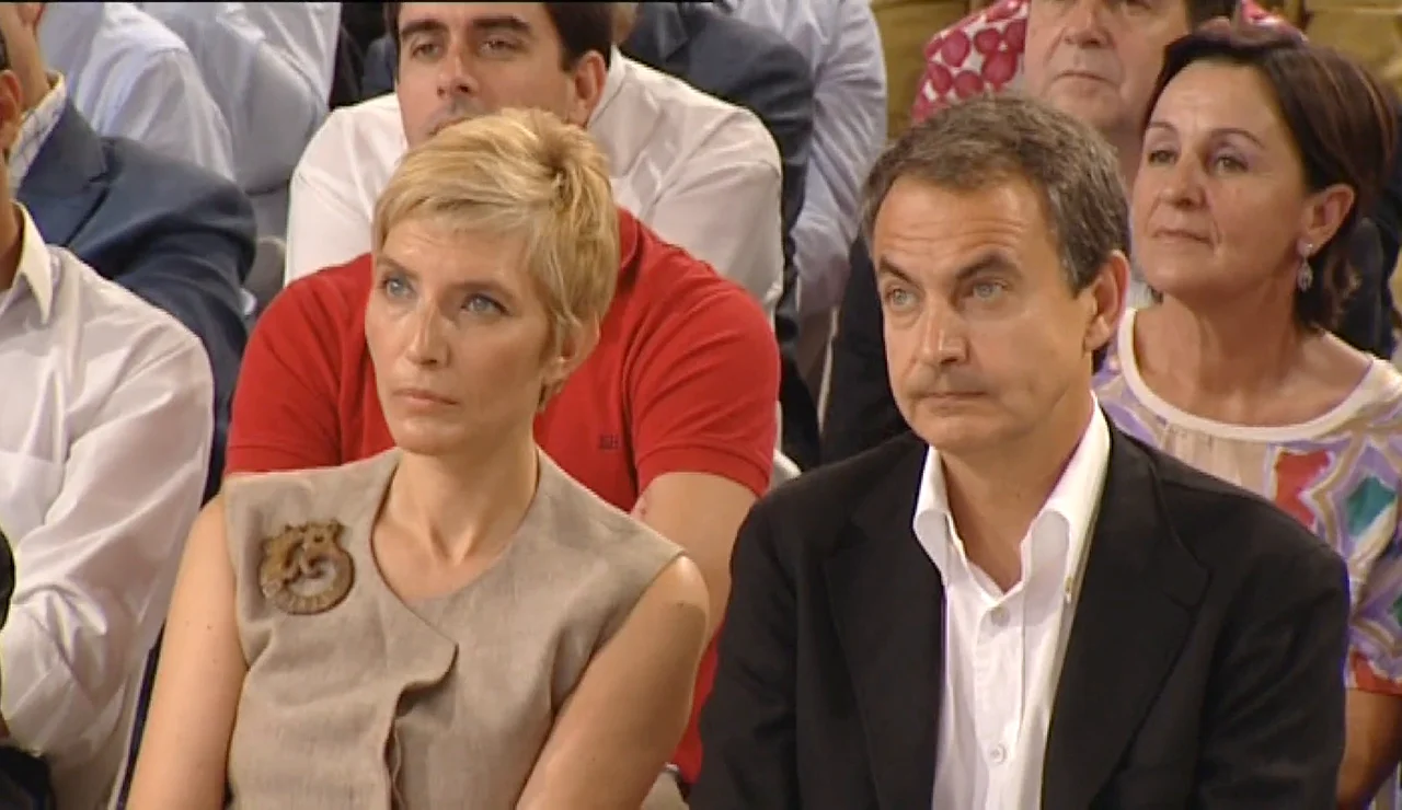 Zapatero y Sonsoles Espinosa