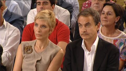 Zapatero y Sonsoles Espinosa