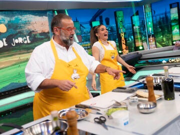 Un plato refrescante y con mucho sabor: David de Jorge sorprende con 'la burrata de Melody'
