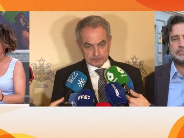 Zapatero "se alegra" del apoyo que le ha mostrado Pedro S&aacute;nchez: "Es una defensa noble, de alguien que cree en su inocencia"