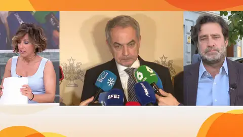 Zapatero "se alegra" del apoyo que le ha mostrado Pedro Sánchez: "Es una defensa noble, de alguien que cree en su inocencia" Zapatero "se alegra" del apoyo que le ha mostrado Pedro Sánchez: "Es una defensa noble, de alguien que cree en su inocencia"