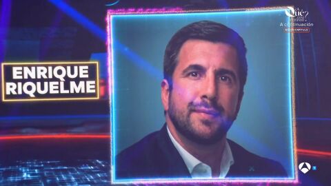El candidato a la presidencia del Real Madrid, Enrique Riquelme, entre los invitados de El Hormiguero