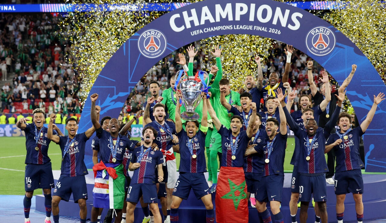 Antena 3 Deportes (30-05-26) El PSG se lleva una final ag&oacute;nica en los penaltis ante el Arsenal y gana su segunda Champions consecutiva