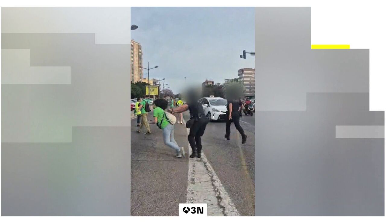 La Polic&iacute;a abre expediente disciplinario al agente que agredi&oacute; a una docente en Valencia
