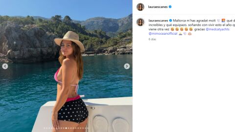 Laura Escanes con bikini culotte