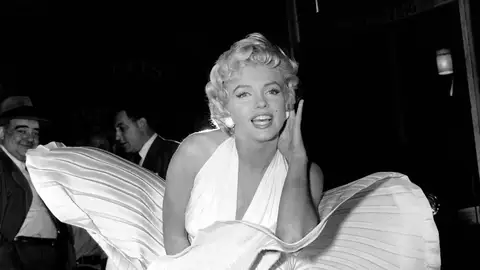Marilyn Monroe en The Seven Year Itch (La tentación vive arriba) en 1954 Marilyn Monroe en The Seven Year Itch (La tentación vive arriba) en 1954