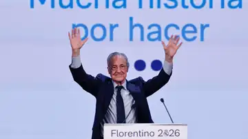 Florentino Pérez en la presentación de su candidatura Florentino Pérez en la presentación de su candidatura