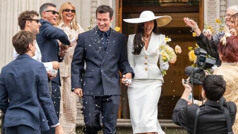 Boda de Dua Lipa y Callum Turner en Londres