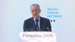 Florentino P&eacute;rez: "&iquest;La candidatura rival? Son los hijos y cu&ntilde;ados de la etapa de Calder&oacute;n, la m&aacute;s siniestra de nuestra historia"