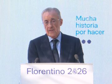 Florentino P&eacute;rez: "&iquest;La candidatura rival? Son los hijos y cu&ntilde;ados de la etapa de Calder&oacute;n, la m&aacute;s siniestra de nuestra historia"