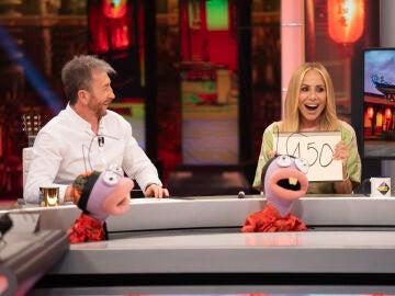&iexcl;M&aacute;xima rivalidad! Marta S&aacute;nchez y Pablo Motos se 'pican' en el juego de las hormigas