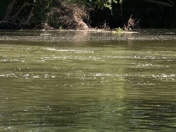 Lugar donde se produjo la tragedia que cost&oacute; la vida a una madre y su hija en la presa de Ba&ntilde;os de Cerrato