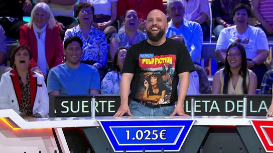 Sergio consigue el “billete de avión” para su novia en el primer panel de La ruleta Sergio consigue el “billete de avión” para su novia en el primer panel de La ruleta