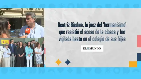 Periodista de 'El Mundo' David Vigario, sobre la jueza Biedma. Periodista de 'El Mundo' David Vigario, sobre la jueza Biedma.