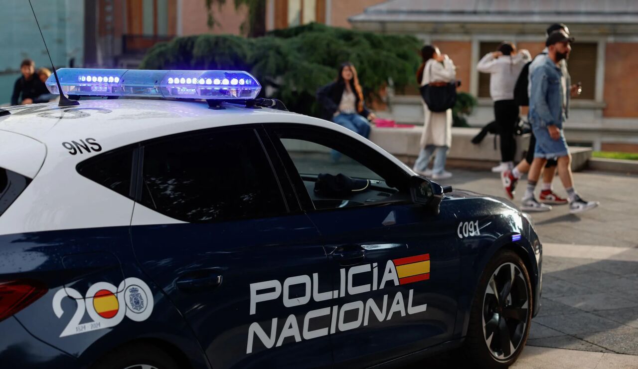 Foto de archivo de un coche patrulla de la Polic&iacute;a Nacional 