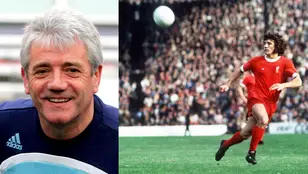 Kevin Keegan, en dos fotografías de archivo