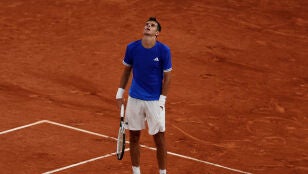 Rafa J&oacute;dar, en su partido ante Alexander Zverev
