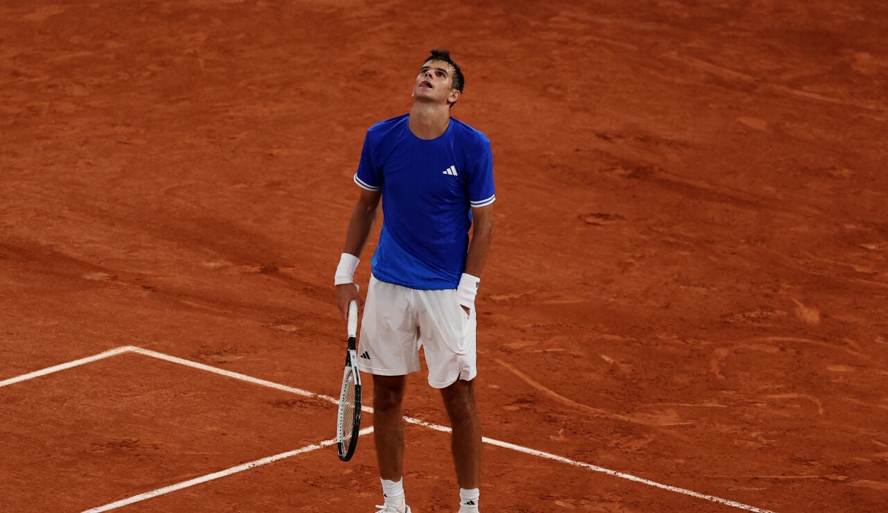 Rafa J&oacute;dar, en su partido ante Alexander Zverev
