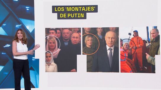 Imagen de los 'montajes' de Putin
