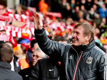 Kenny Dalglish, en su &eacute;poca de entrenador del Liverpool en 2012