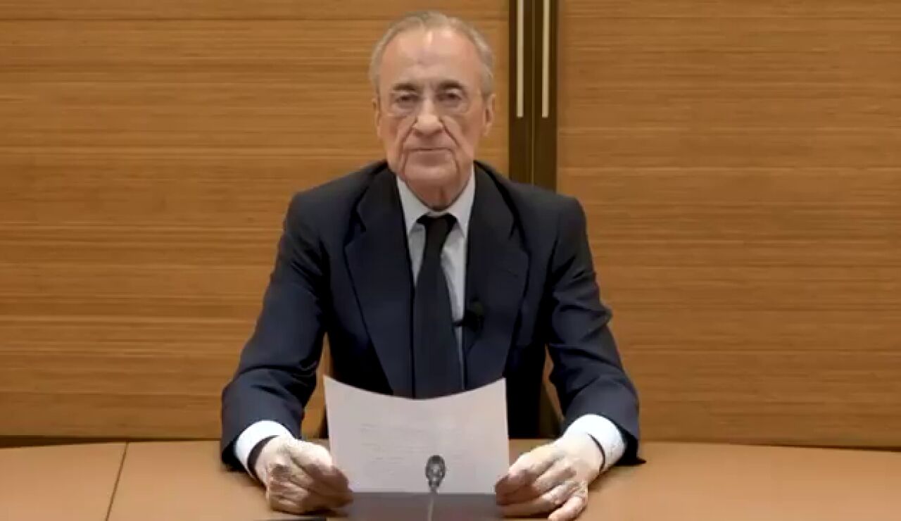 Florentino P&eacute;rez se compromete ante notario a que el Real Madrid "sea siempre de sus socios"