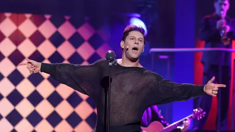 Tu cara me suena, en directo: J Kbello monta la fiesta al ritmo de Ricky Martin Tu cara me suena, en directo: J Kbello monta la fiesta al ritmo de Ricky Martin