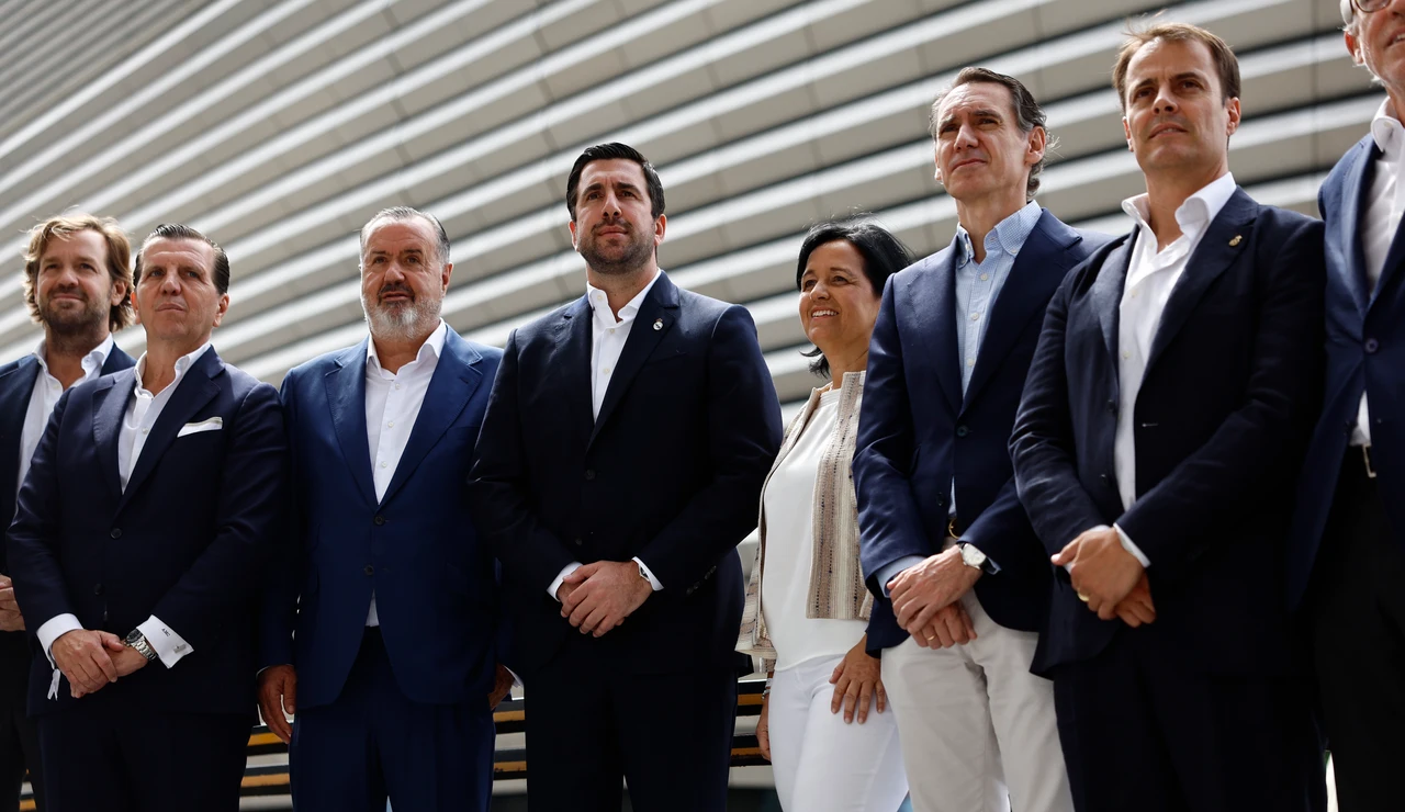 Enrique Riquelme en su último acto de campaña