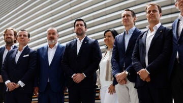 Enrique Riquelme en su &uacute;ltimo acto de campa&ntilde;a