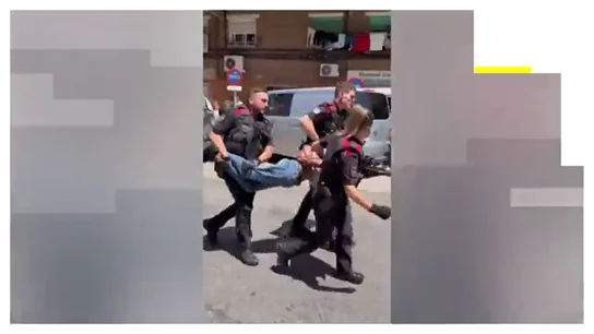 Detenidas dos personas por una pelea entre ellos en Barcelona Detenidas dos personas por una pelea entre ellos en Barcelona