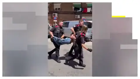 Detenidas dos personas por una pelea entre ellos en Barcelona Detenidas dos personas por una pelea entre ellos en Barcelona