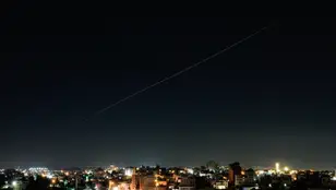 Imagen del ataque de Irán a Teherán