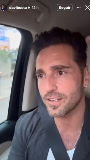 David Bustamante después de su actuación para el Papa en el Santiago Bernabéu