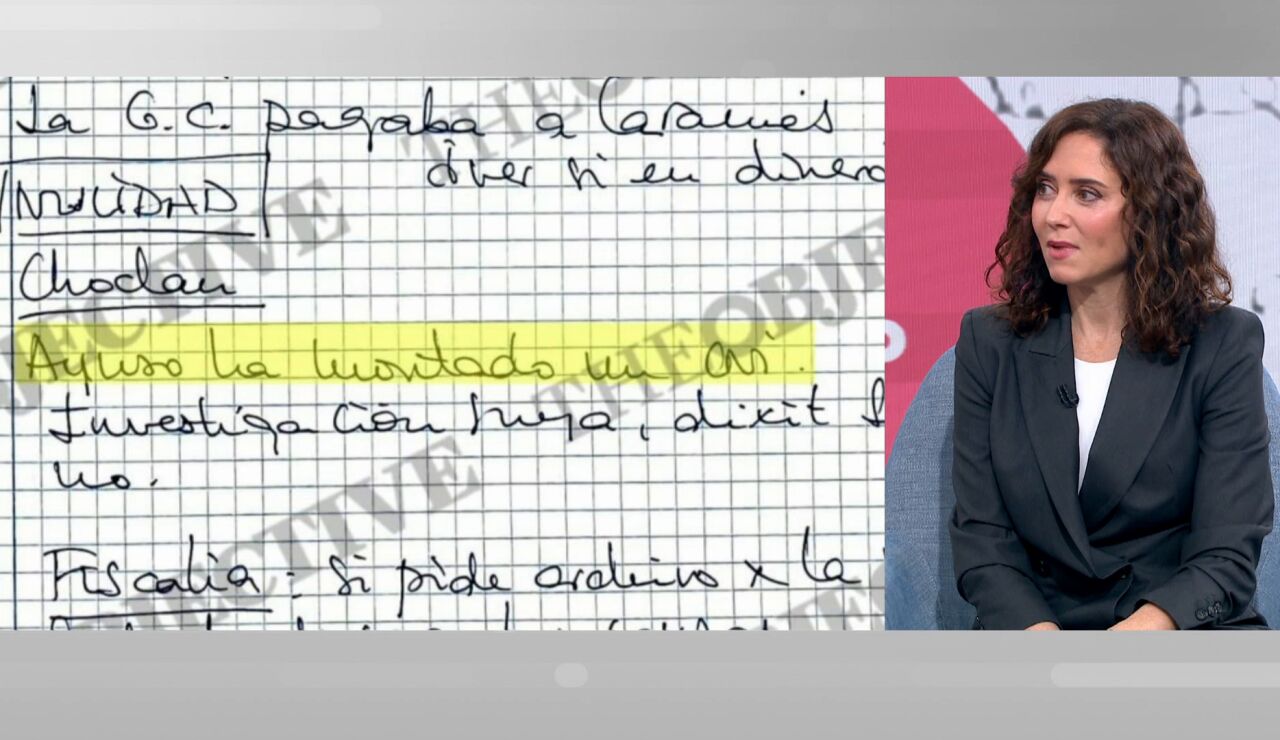 &iquest;Por qu&eacute; aparece Isabel D&iacute;az Ayuso en la agenda de Leire D&iacute;ez? En "Espejo P&uacute;blico" la presidenta de la Comunidad de Madrid responde a la pregunta.
