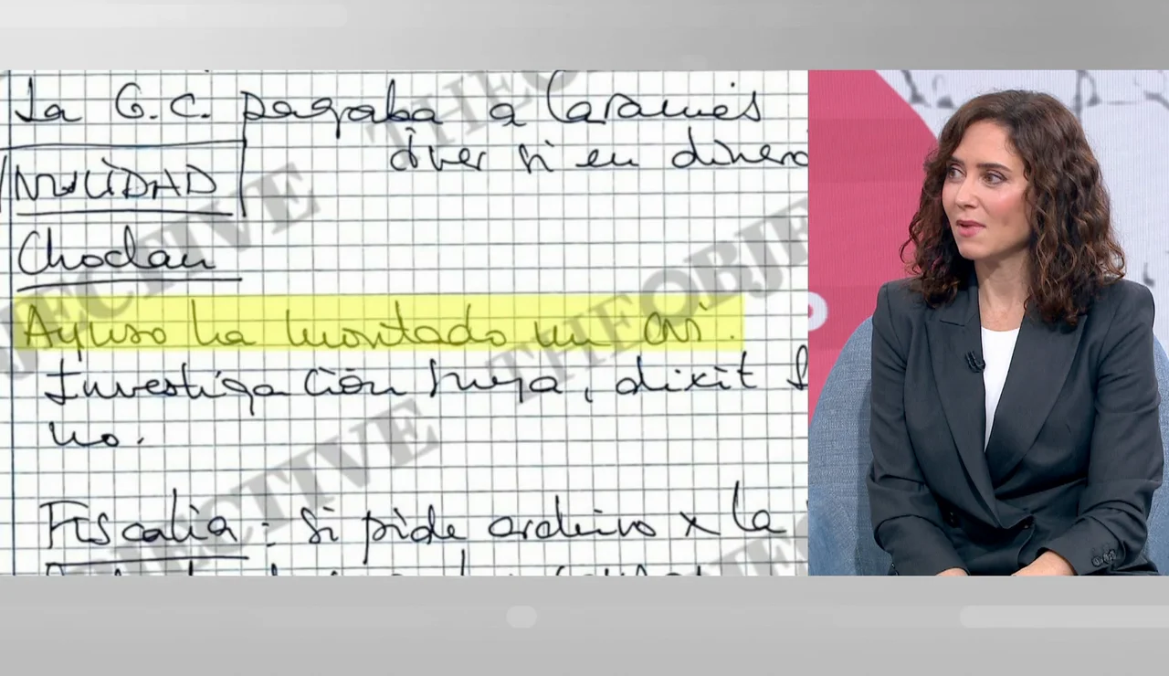 ¿Por qué aparece Isabel Díaz Ayuso en la agenda de Leire Díez? En "Espejo Público" la presidenta de la Comunidad de Madrid responde a la pregunta.