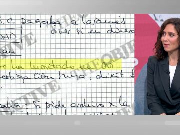 &iquest;Por qu&eacute; aparece Isabel D&iacute;az Ayuso en la agenda de Leire D&iacute;ez? En "Espejo P&uacute;blico" la presidenta de la Comunidad de Madrid responde a la pregunta.