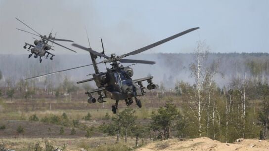 Un helic&oacute;ptero del Ej&eacute;rcito de EEUU 