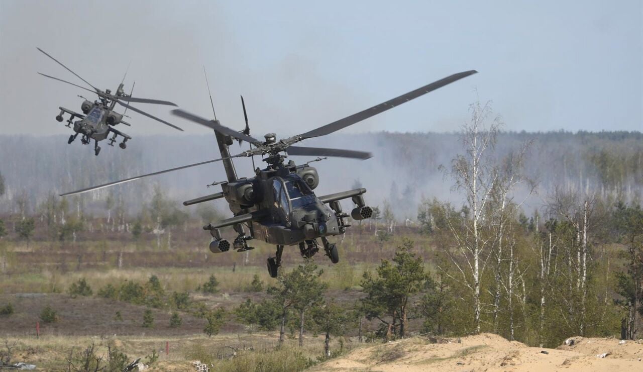 Un helic&oacute;ptero del Ej&eacute;rcito de EEUU 