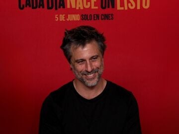 Hugo Silva durante la entrevista de Cada d&iacute;a nace un listo